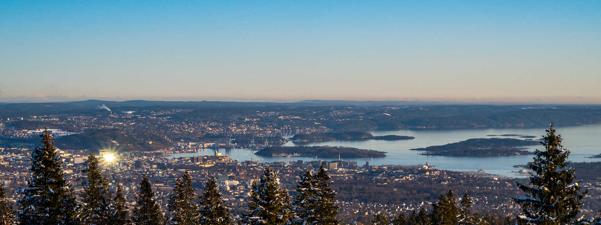 Utsikt fra Voksenåsen