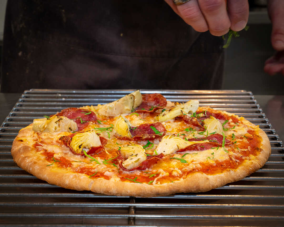 Pizzalaging på Voksenåsen