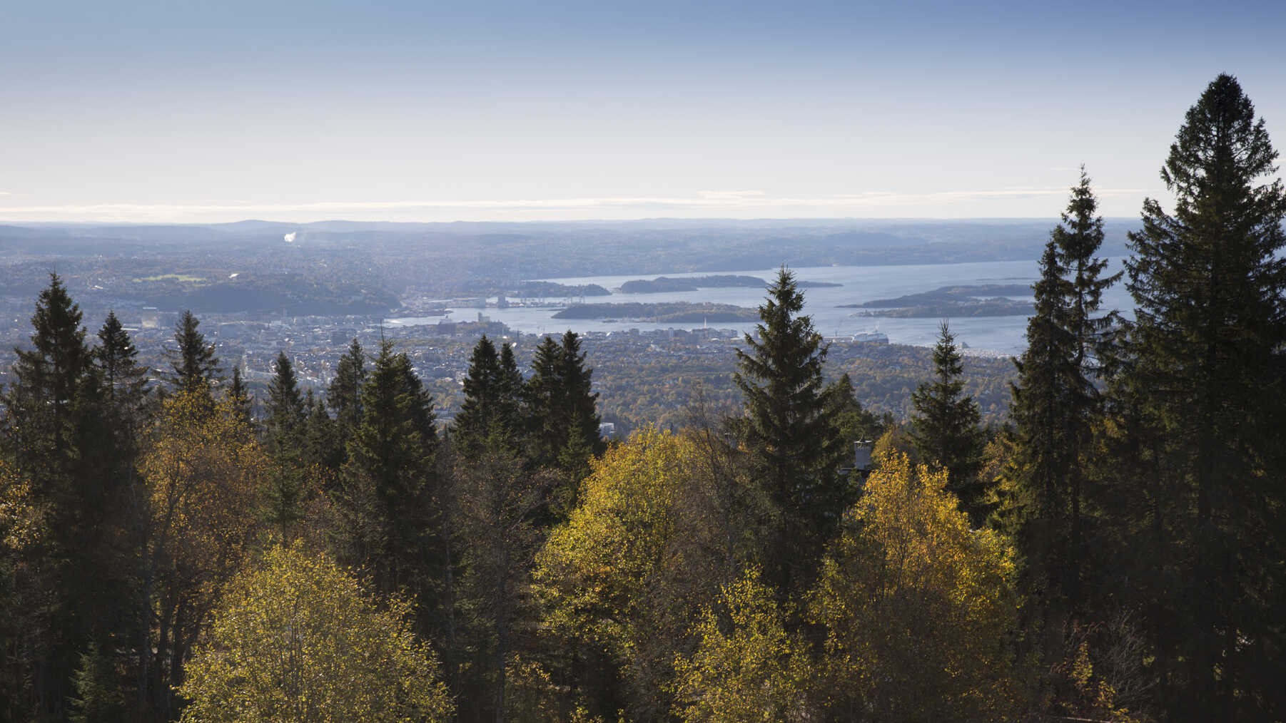 Utsikt fra Vokesnåsen